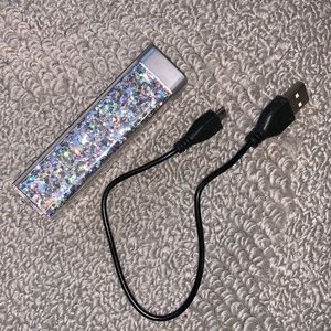 HOLO Glitter Portable Cell Phone Charging Bank